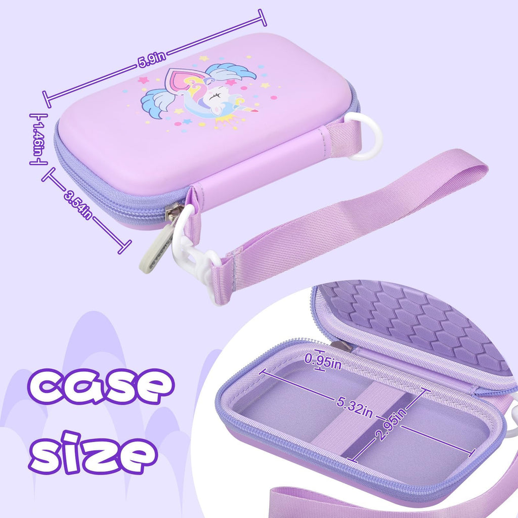 Purple Pony Kids Toy Phone Case - Compatible with KOKODI, Luoba, Yosfeng & More