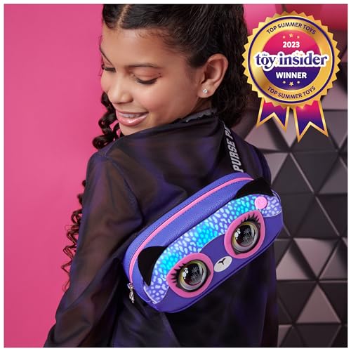Purse Pets Leoluxe Interactive Leopard Print Purse – Blinks, Sounds, and Fashion Fun