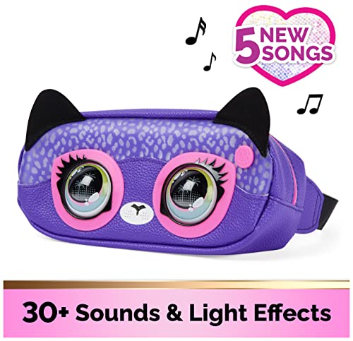 Purse Pets Leoluxe Interactive Leopard Print Purse – Blinks, Sounds, and Fashion Fun