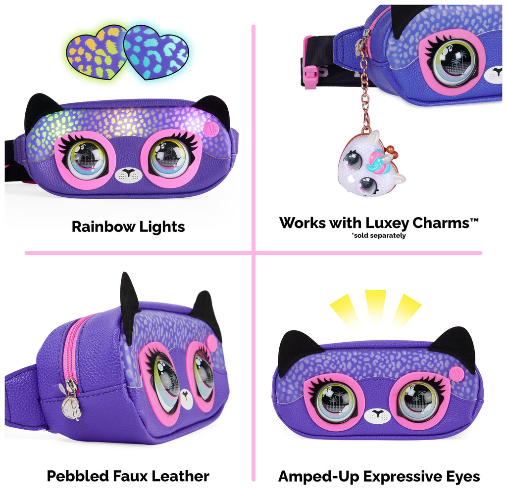 Purse Pets Leoluxe Interactive Leopard Print Purse – Blinks, Sounds, and Fashion Fun