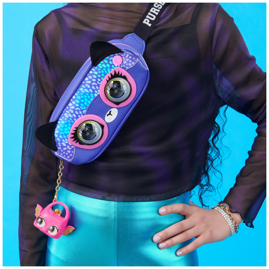 Purse Pets Leoluxe Interactive Leopard Print Purse – Blinks, Sounds, and Fashion Fun