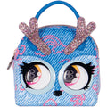 Purse Pets Micros Denim Deerie Mini Purse with Eye Roll Feature for Kids