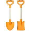 QINGLER 20-Inch Kids Sand Shovels (2-Pack) – Heavy Duty Plastic Beach Toys for Digging in Sand, Snow, or Garden