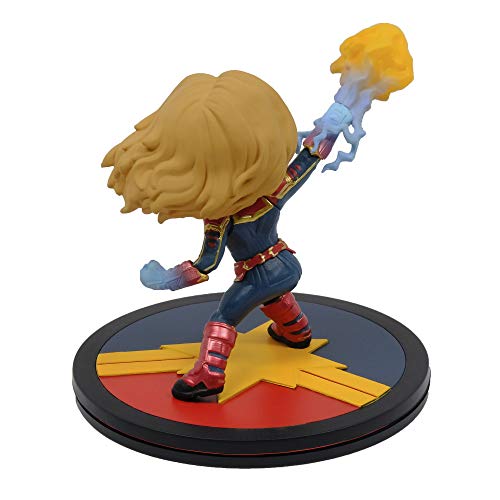 QMx Captain Marvel Q-Fig Diorama - 4-Inch Statue with Photon Blast Effect