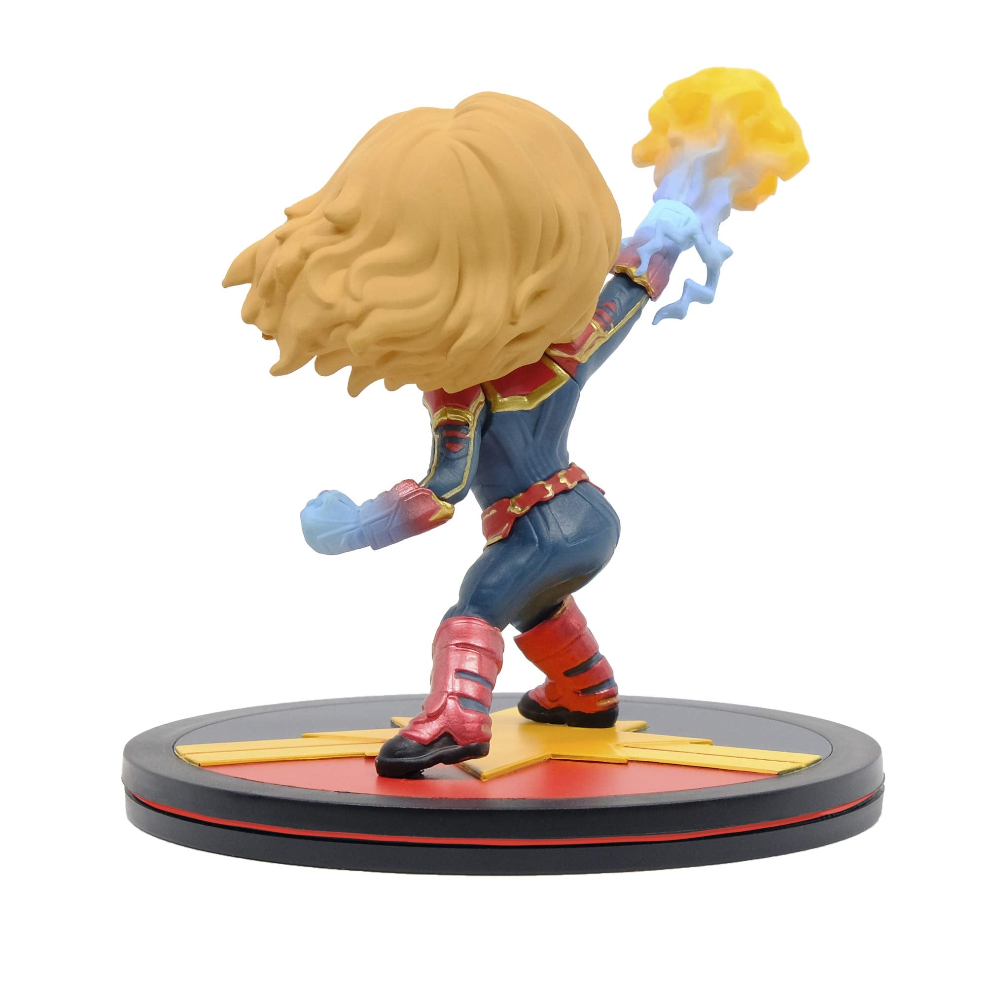 QMx Captain Marvel Q-Fig Diorama - 4-Inch Statue with Photon Blast Effect