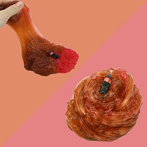 QOFRJTU Crunchy Fishbowl Bead Slime - Sugar Blitz DIY Kit for Kids, Stress Relief Toy, Party Favor, Christmas Stocking Stuffer (6+)