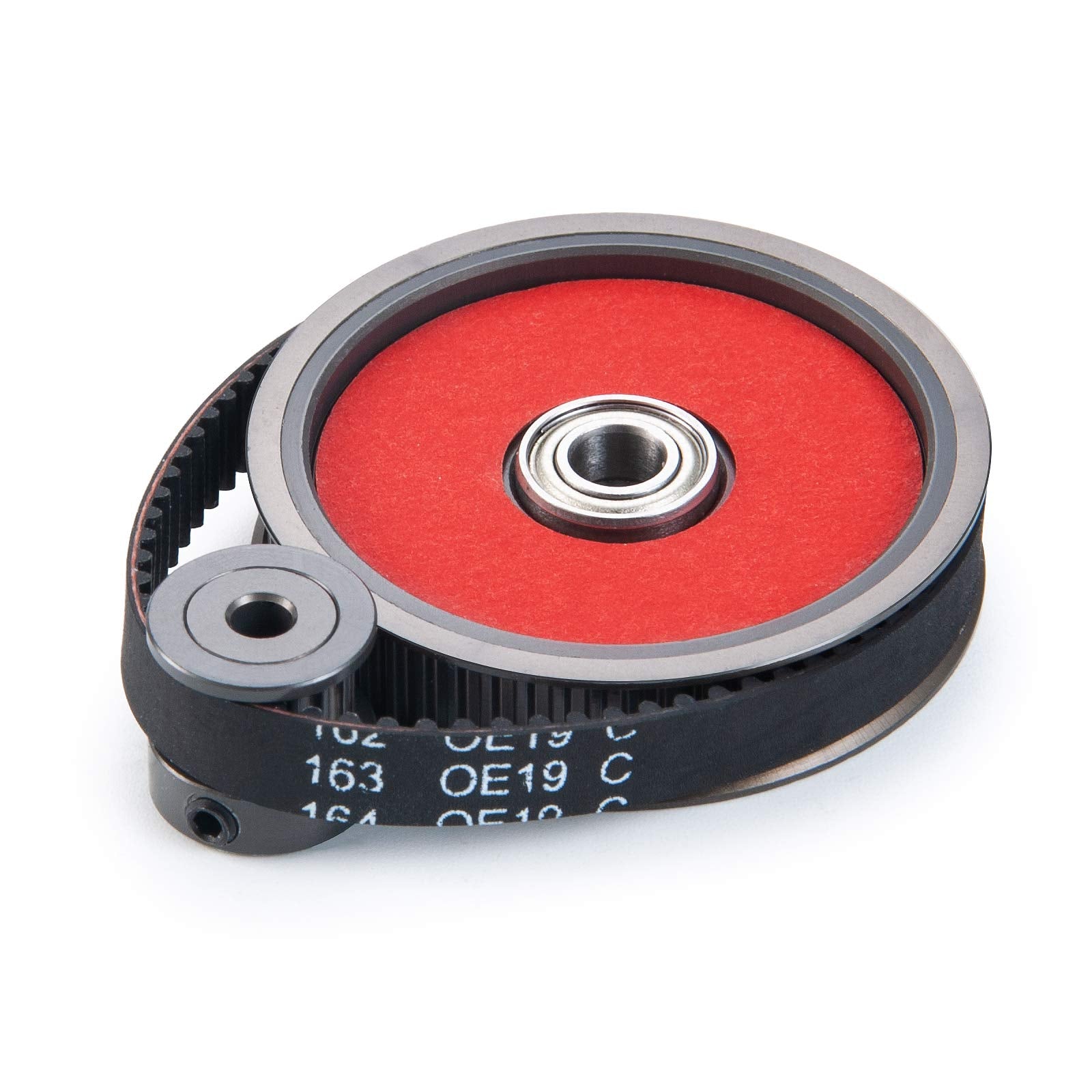 Que-T Metal Belt Drive Transmission Gears for Axial SCX10 90046 (3.17mm Motor Gear)
