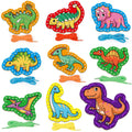Quilinz Dinosaur Lacing Cards for Kids – Fine Motor Skills Toy with 9 Cards and Laces