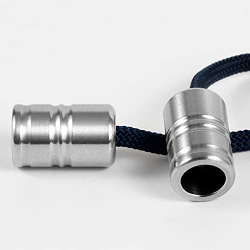QULNEXA Stainless Steel Begleri Fidget Beads with Adjustable String and Carry Case