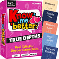 QUOKKA Conversation Cards for Couples - 500 Deep Questions for Date Night or Wedding Gift