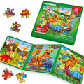 QUOKKA Magnetic Puzzle Book – 36-Piece Sudoku & Animal Magnets – Travel Toy for Kids Ages 3-5 – Screen-Free Road Trip Games