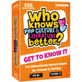 QUOKKA Who Knows Culture and Literature Better? – Educational Card Game with 500+ Trivia Questions for Kids and Adults