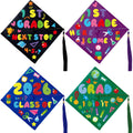 Qyeahkj 24-Piece Graduation Cap Topper Sticker Kit for Kindergarten DIY Crafts