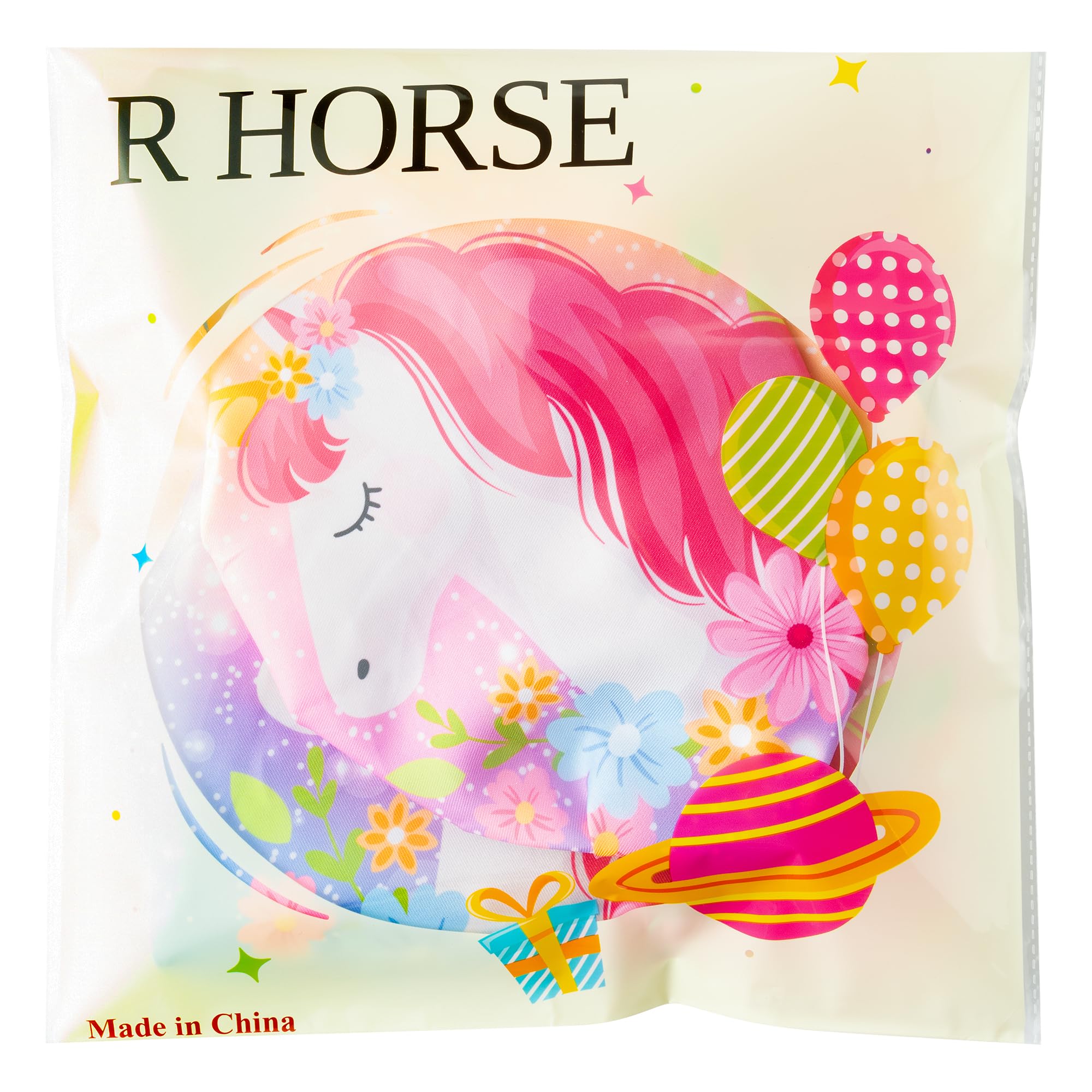 R HORSE Magic Horse Kids Apron & Chef Hat Set - Adjustable Waterproof Polyester for Cooking, Baking, Painting, and Role Play