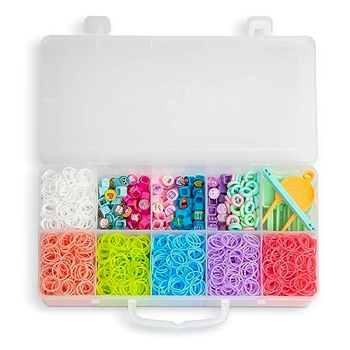 Rainbow Loom Beadmoji Mini Combo: Create Custom Bracelets with 1800 Bands & Themed Beads, Ages 7+
