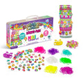 Rainbow Loom Loomi-Pals Mini Set: 60 Assorted Charms, Happy Loom, 2100 Bands in Portable Case – Ages 7+