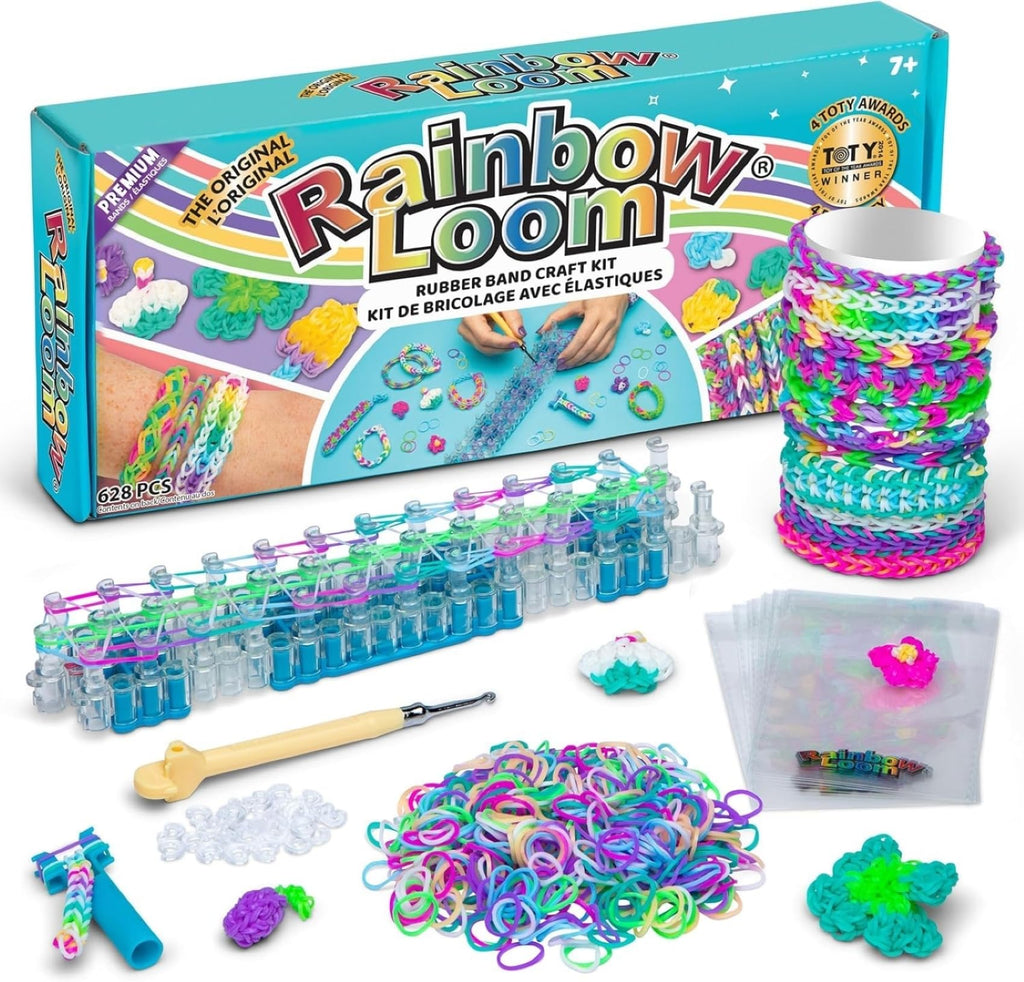 Rainbow Loom Original Bracelet Making Kit - 628 Pieces, Toy of the Year Winner for Ages 7+