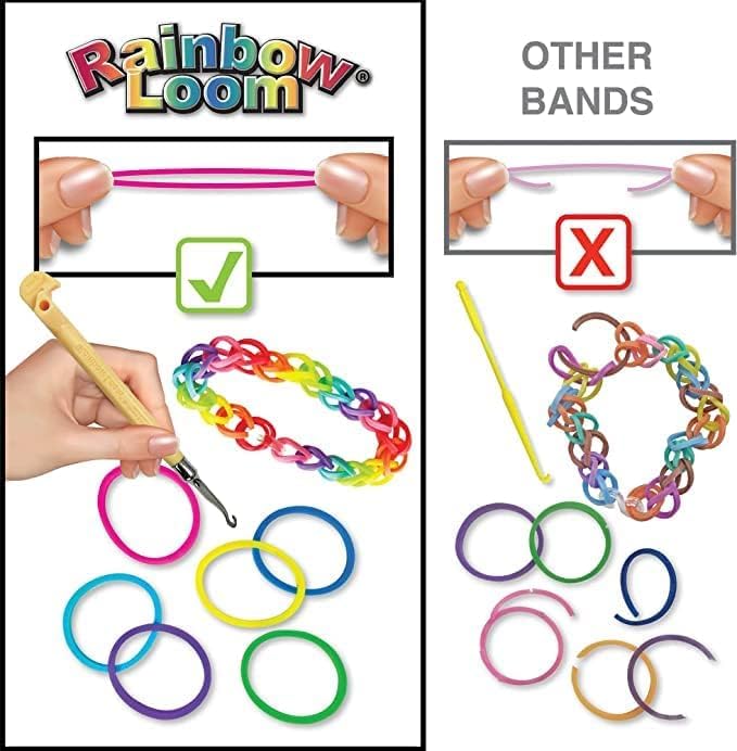 Rainbow Loom Original Bracelet Making Kit - 628 Pieces, Toy of the Year Winner for Ages 7+