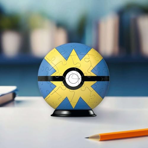 Ravensburger 3D Puzzle Pokémon Quick Ball – 54-Piece Pokéball Puzzle for Ages 6+