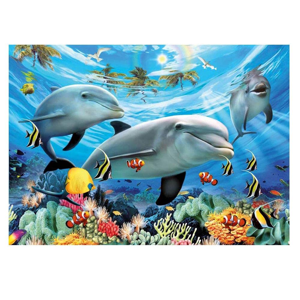 Ravensburger Caribbean Smile 60-Piece Kids Jigsaw Puzzle – Anti-Glare, Skill-Building Fun