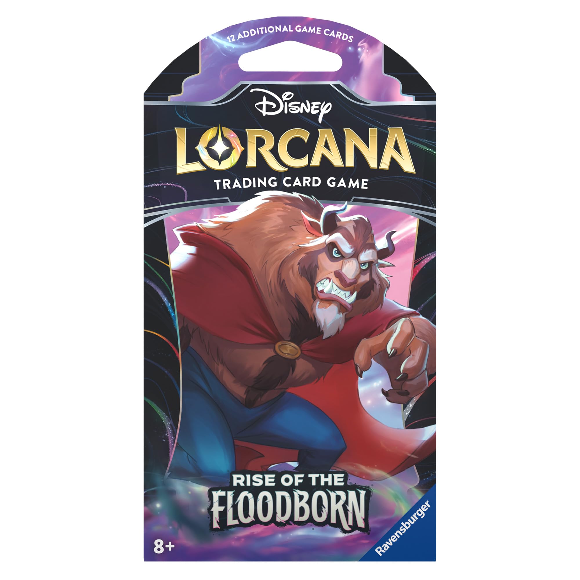 Ravensburger Disney Lorcana Rise of the Floodborn Booster Pack – 12 Cards with Random Foil