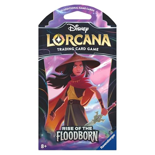 Ravensburger Disney Lorcana Rise of the Floodborn Booster Pack – 12 Cards with Random Foil