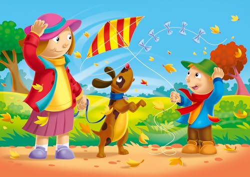 Ravensburger My First Puzzles: What's The Weather? – 4 Progressive Jigsaw Puzzles for Toddlers (6, 8, 10 & 12 Pieces)