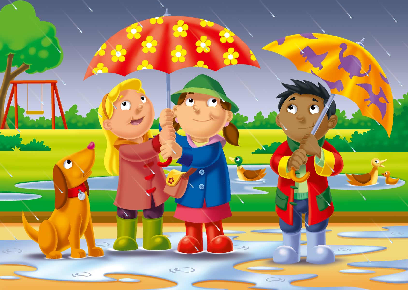 Ravensburger My First Puzzles: What's The Weather? – 4 Progressive Jigsaw Puzzles for Toddlers (6, 8, 10 & 12 Pieces)