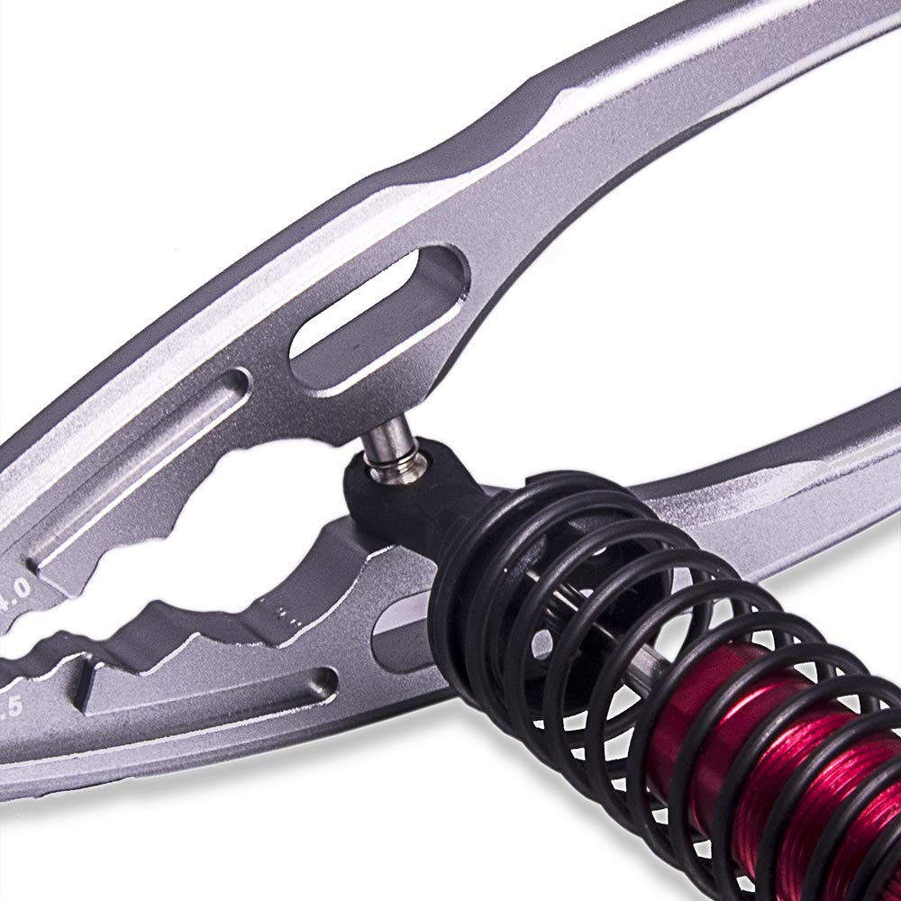 RC Shock Clamp Pliers for 1/10 & 1/8 Scale - Aluminum Universal Shock Shaft Tool by GTHELE