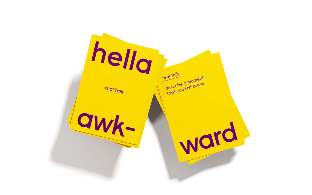 Real Talk Expansion Pack – 45 New Question Cards for Hella Awkward Game Nights