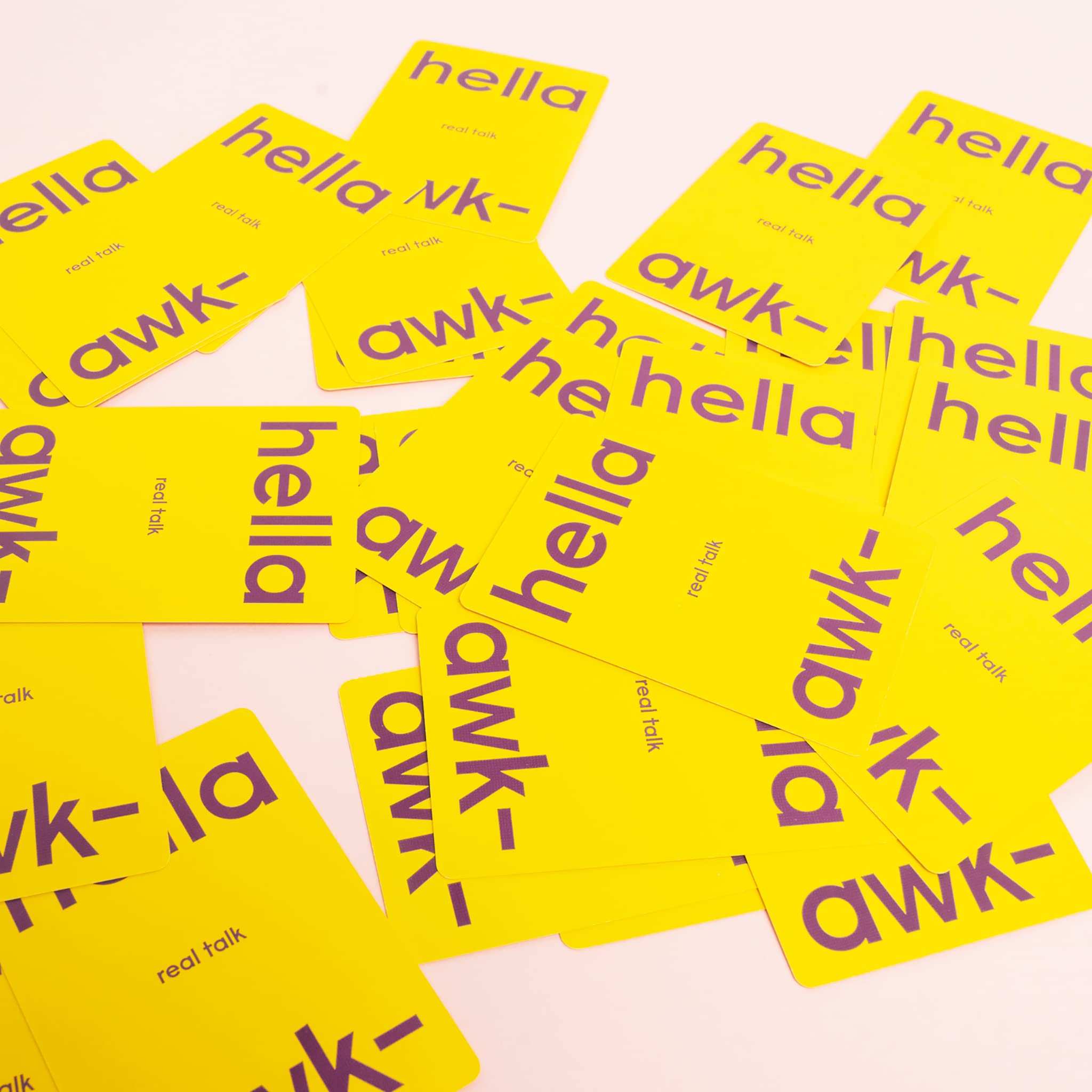 Real Talk Expansion Pack – 45 New Question Cards for Hella Awkward Game Nights