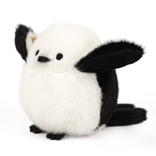 Realistic 4.3" Bird Stuffed Animal Plush Toy – Cute Tit Bird Backpack Pendant, Safe & Soft Gift for Kids