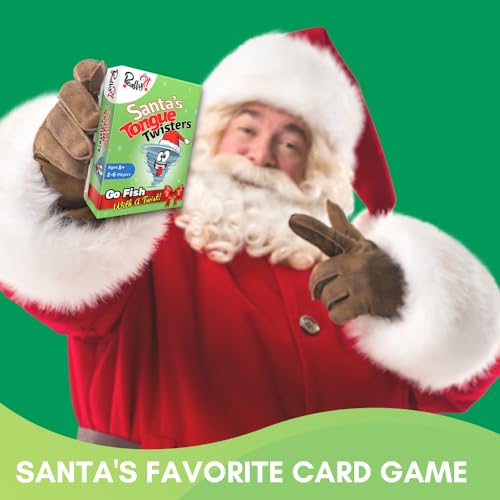 Really?! Santa's Tongue Twisters: Christmas Card Game for Kids and Adults – Stocking Stuffer & Party Fun