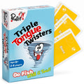 Really?! Triple Tongue Twisters Card Game – Fun Family Game Night Activity for Teens and Adults, Travel-Friendly Party Game for 2-6 Players Ages 8+