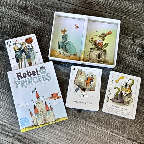 Rebel Princess Standard Edition Card Game | 3+ Players, 45-Minute Strategic Fun for Game Nights