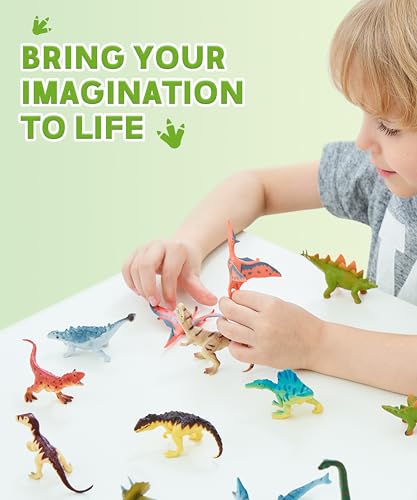 RECUR 12-Piece Hand-Painted Shark Figurines Set - Hammerhead, Whale Shark, Great White for Cake Toppers, Bath Toys, Educational Play
