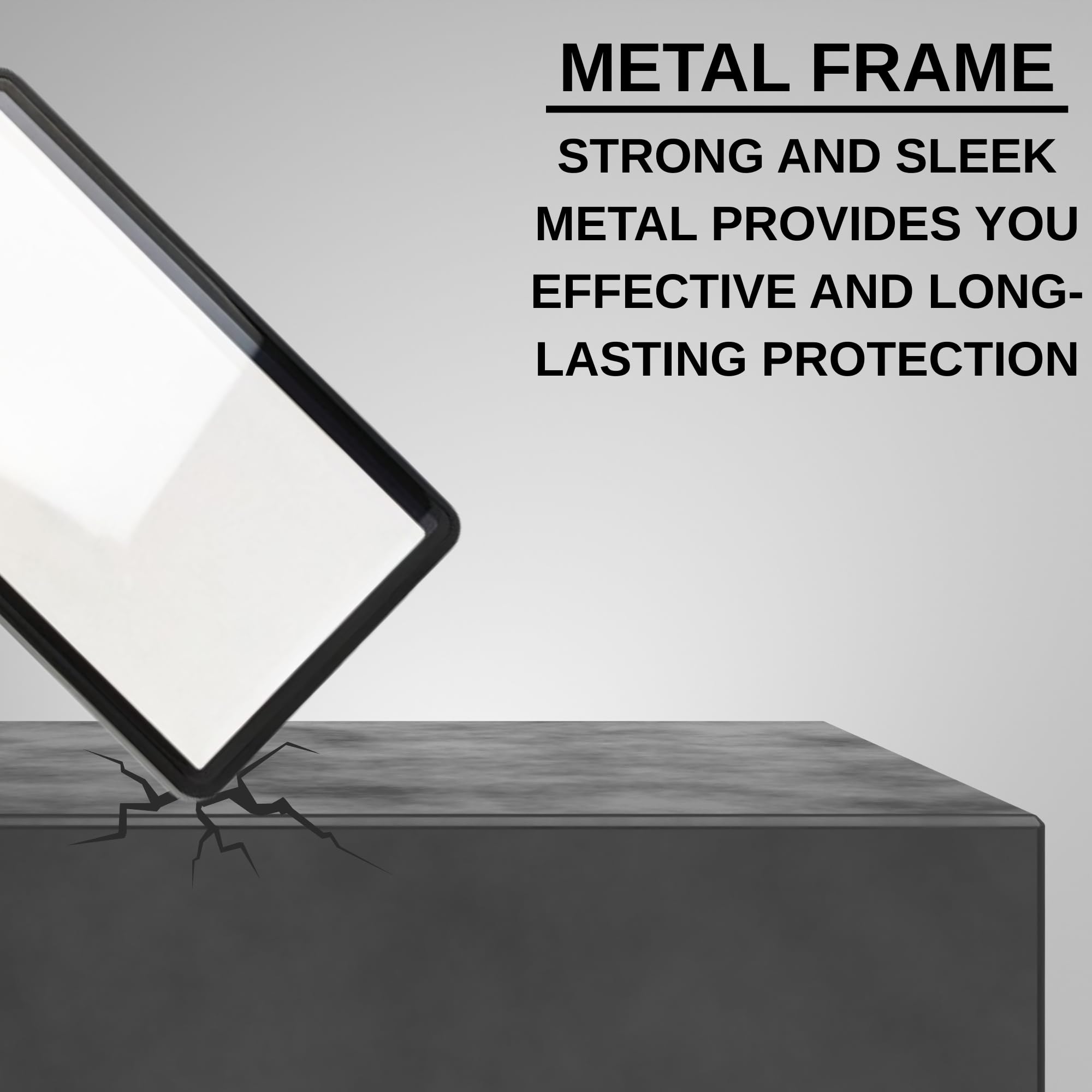 RedCap Magnetic Aluminum PSA Graded Card Holder 35PT – Black Out UV Resistant Display Case