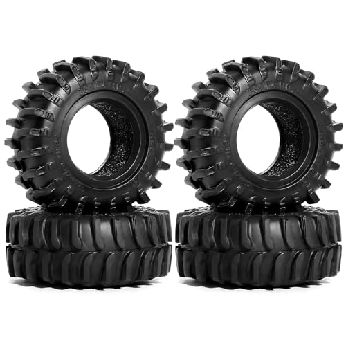 REDSPIDER 0.7'' Swamp Claw Tires for 1/30 RC Crawler – OD 36mm*14mm