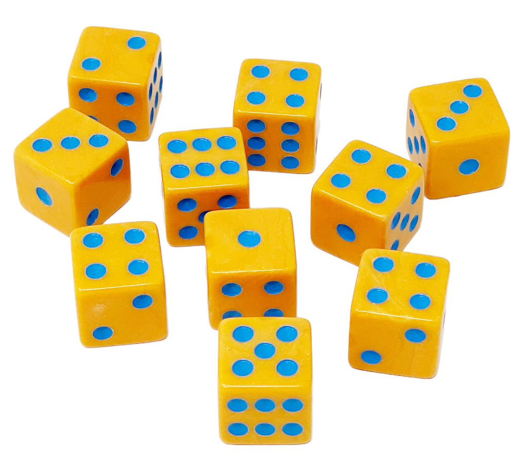 Regal Games Velocity Dice Game Set – 40 Colorful Square Dice with Storage Case for Fast-Paced Family Fun
