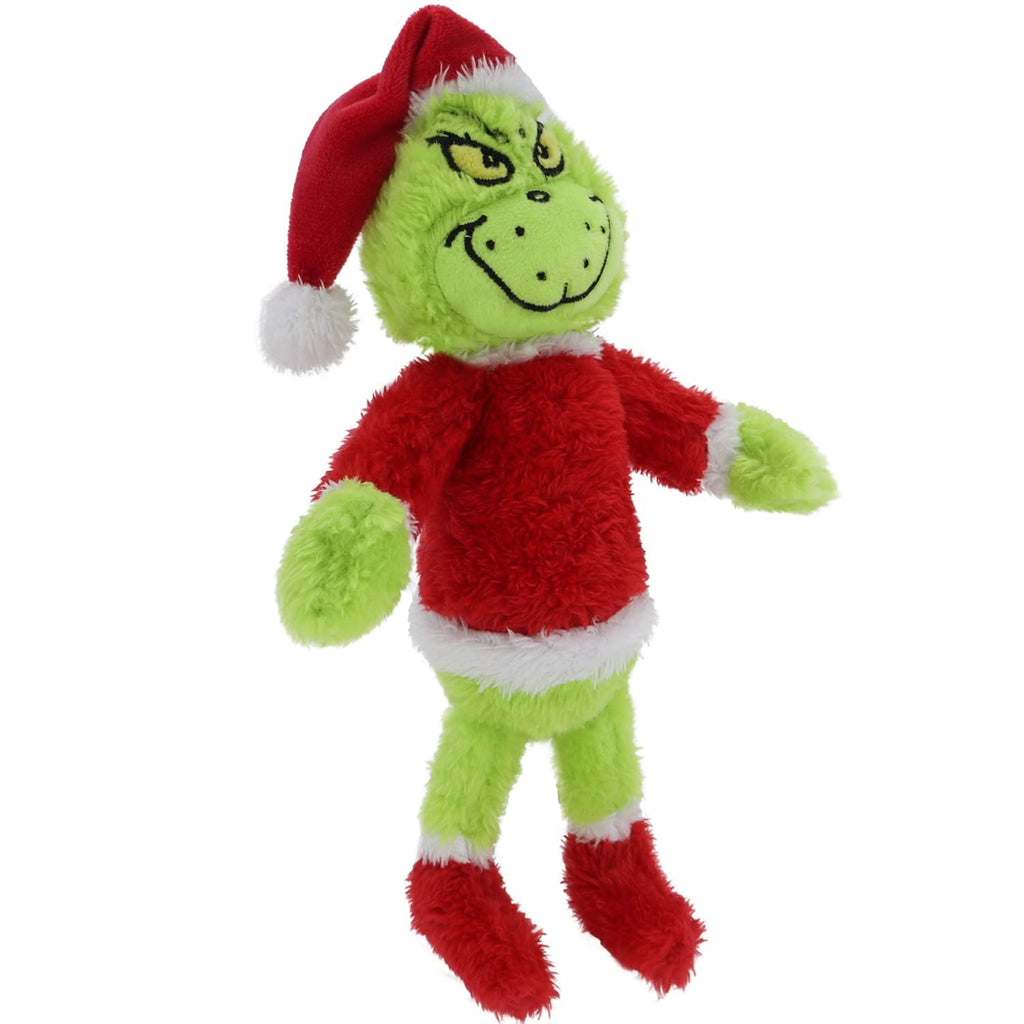 RELIGES 9-Inch Green Christmas Monster Plush – Soft Stuffed Animal for Holiday Decor and Gifts