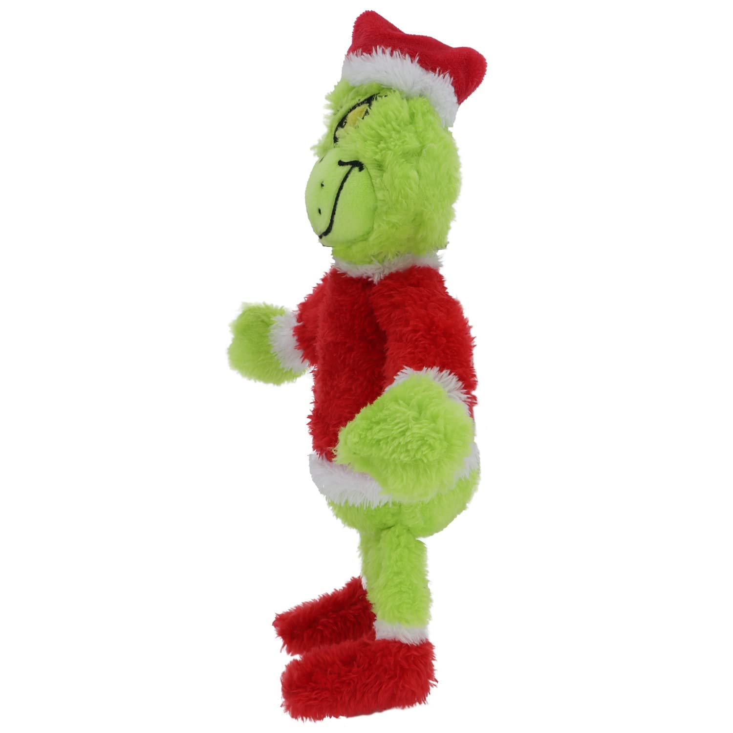 RELIGES 9-Inch Green Christmas Monster Plush – Soft Stuffed Animal for Holiday Decor and Gifts