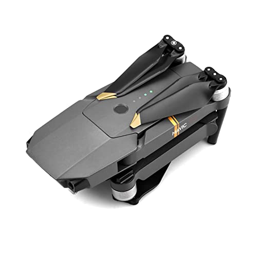 Replacement Propellers for DJI Mavic Pro & Platinum – 4 Pairs Low Noise Quick Release Blades (Gold Tips)