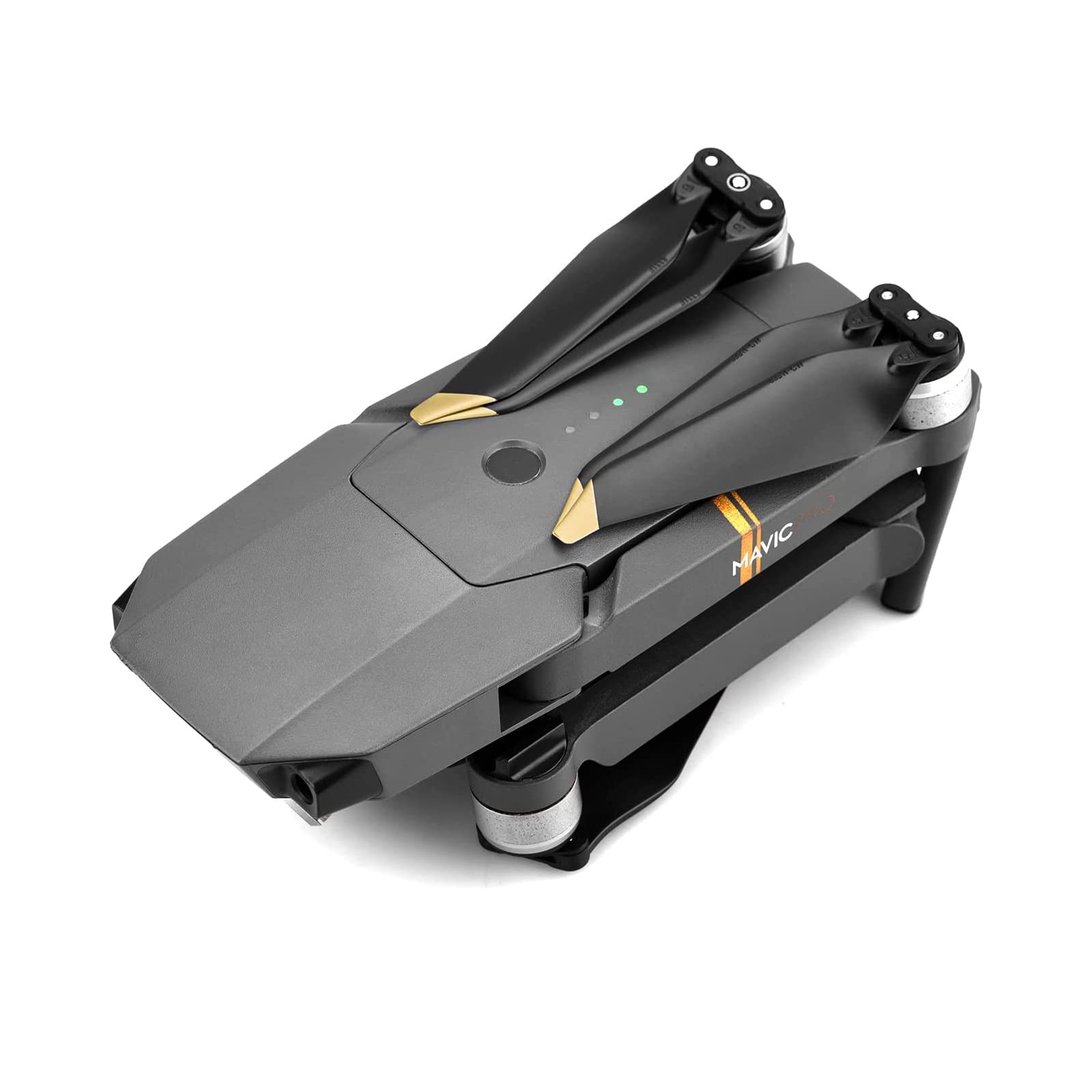 Replacement Propellers for DJI Mavic Pro & Platinum – 4 Pairs Low Noise Quick Release Blades (Gold Tips)