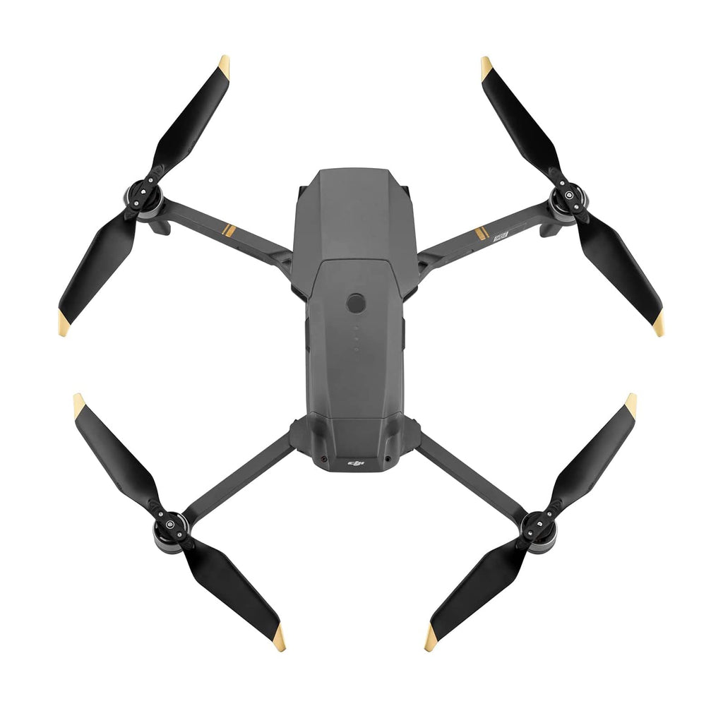 Replacement Propellers for DJI Mavic Pro & Platinum – 4 Pairs Low Noise Quick Release Blades (Gold Tips)