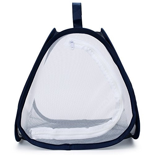 RESTCLOUD Mini Butterfly Habitat – Insect Mesh Cage 11x11x11 Inches with Clear Window
