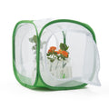 RESTCLOUD Two-Door Butterfly Habitat – 12x12x12 Pop-Up Mesh Cage with Clear Viewing Window