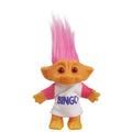 Retro Troll Doll - 7.5" Pink Collectible for School Projects, Crafts & Party Favors by Yintlilocn