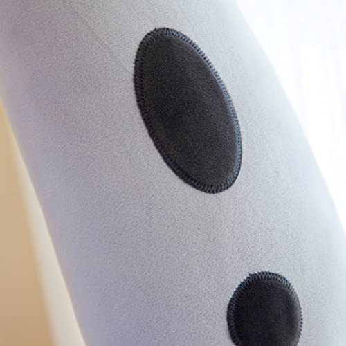 Rexinc Long Gray Cat Plush Pillow Toy – Soft Cute Stuffed Animal Body Pillow (19.68 inches)