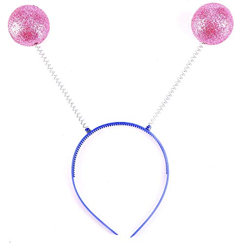 Rhode Island Novelty 10-Inch Head Bopper Assortment - 12 Pack, Plastic Antenna Headbands for Parties