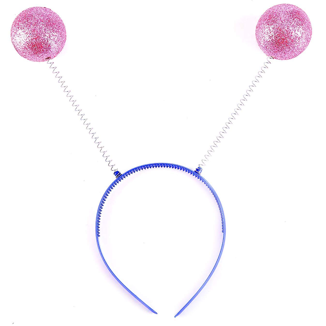 Rhode Island Novelty 10-Inch Head Bopper Assortment - 12 Pack, Plastic Antenna Headbands for Parties